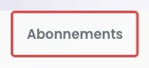 Reiter Abonnements in der Kontaktkartei