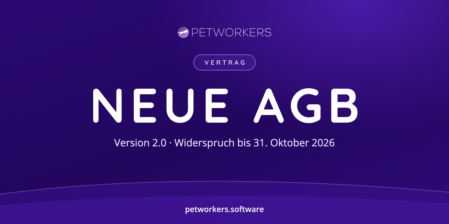 Neue AGB – Version 2.0, Widerspruch bis 31. Oktober 2026