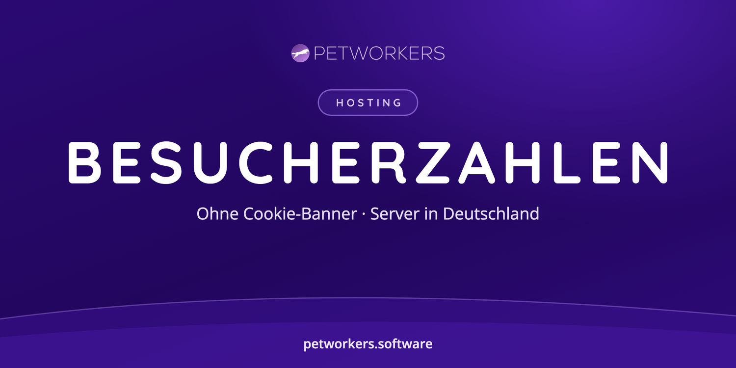 Besucherzahlen ohne Cookie-Banner – Matomo auf Server in Deutschland