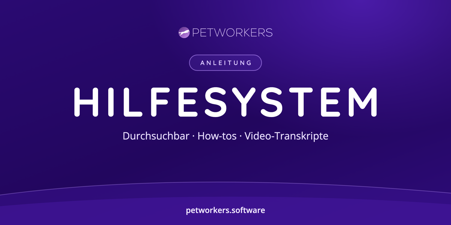 Neues Hilfesystem – durchsuchbar, mit How-tos und Video-Transkripten